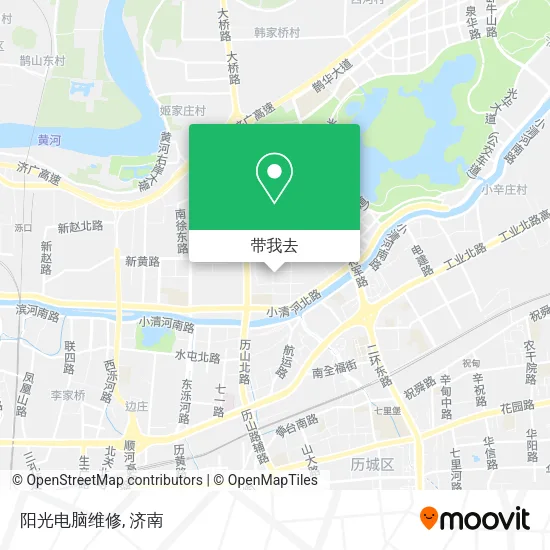 阳光电脑维修地图