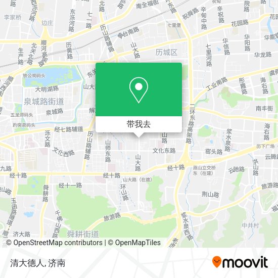 清大德人地图