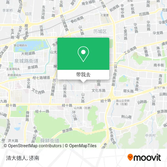 清大德人地图