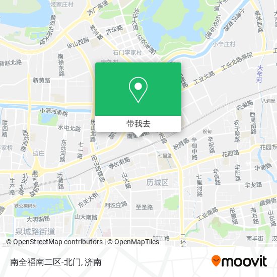 南全福南二区-北门地图