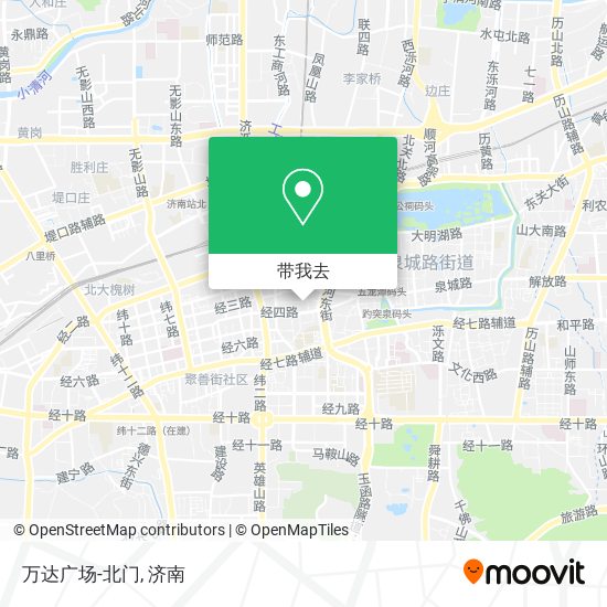 万达广场-北门地图
