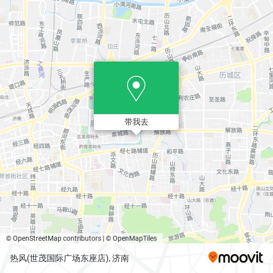 热风(世茂国际广场东座店)地图