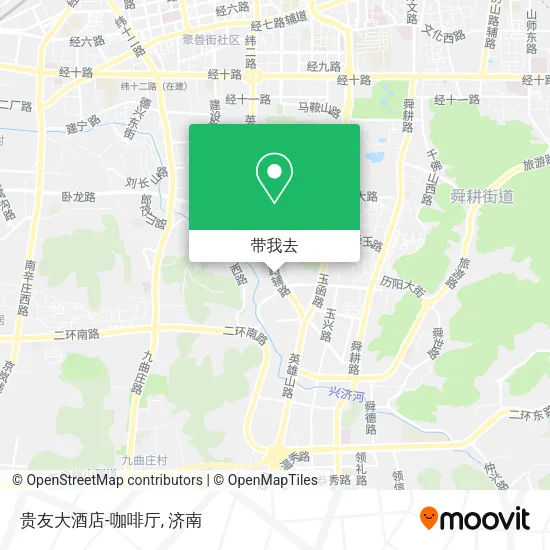 贵友大酒店-咖啡厅地图