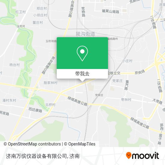 济南万缤仪器设备有限公司地图