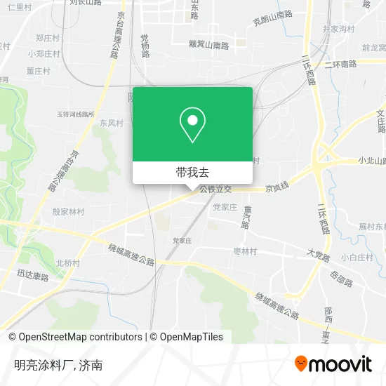 明亮涂料厂地图