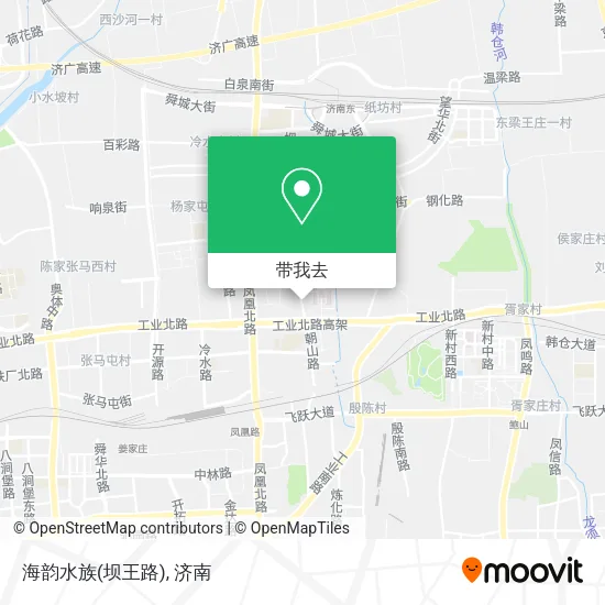 海韵水族(坝王路)地图