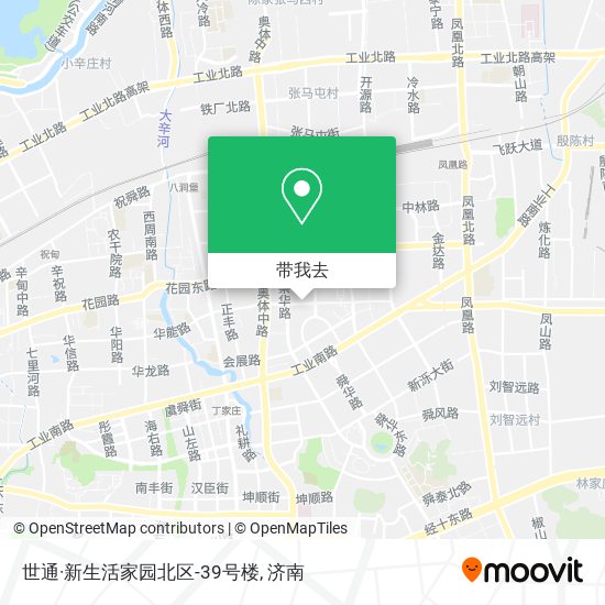 世通·新生活家园北区-39号楼地图