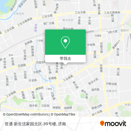 世通·新生活家园北区-39号楼地图