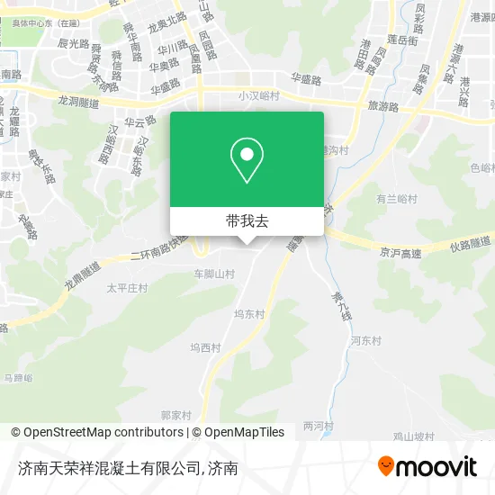 济南天荣祥混凝土有限公司地图