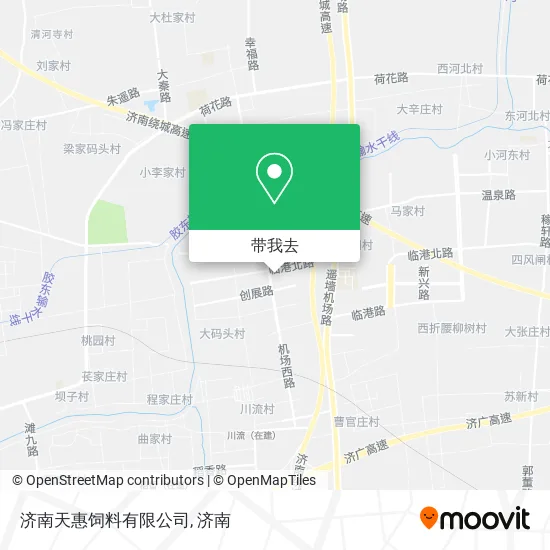 济南天惠饲料有限公司地图