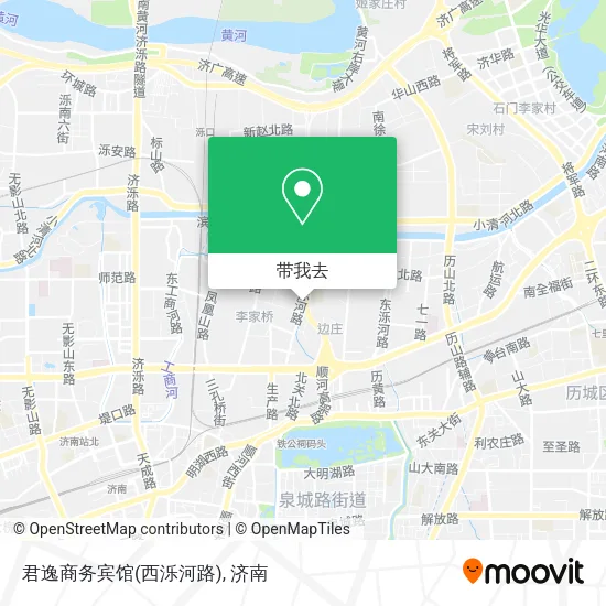 君逸商务宾馆(西泺河路)地图