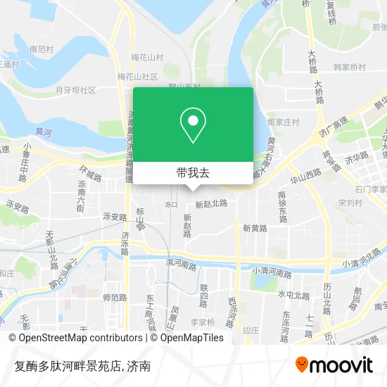 复酶多肽河畔景苑店地图