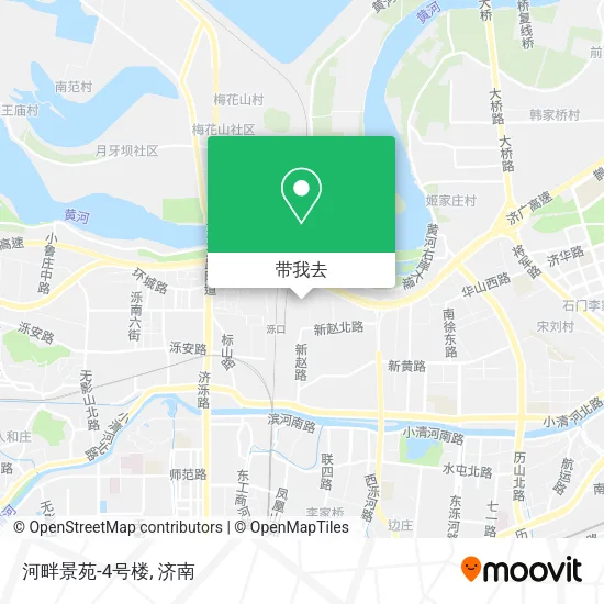河畔景苑-4号楼地图