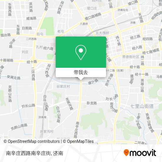 南辛庄西路南辛庄街地图