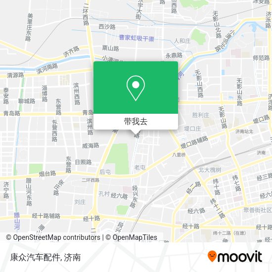 康众汽车配件地图