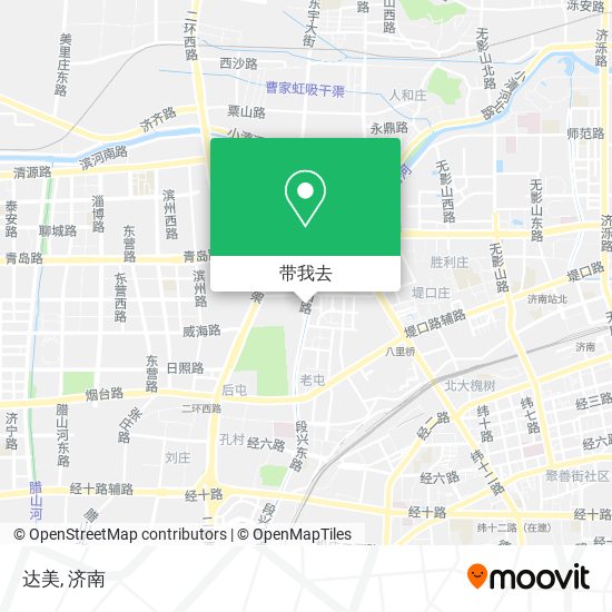 达美地图
