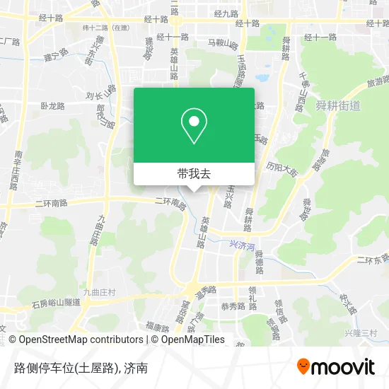 路侧停车位(土屋路)地图
