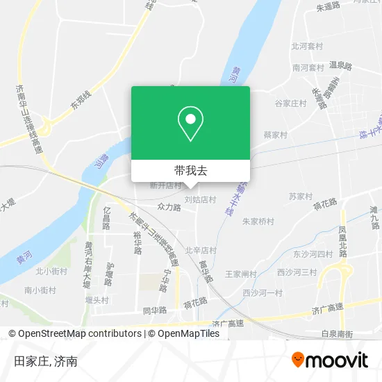 田家庄地图
