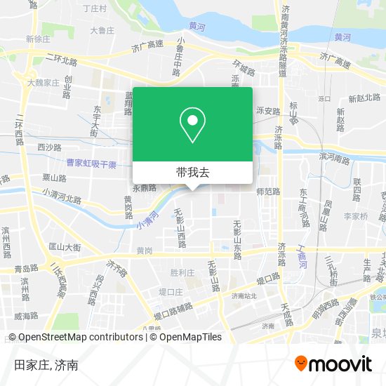 田家庄地图