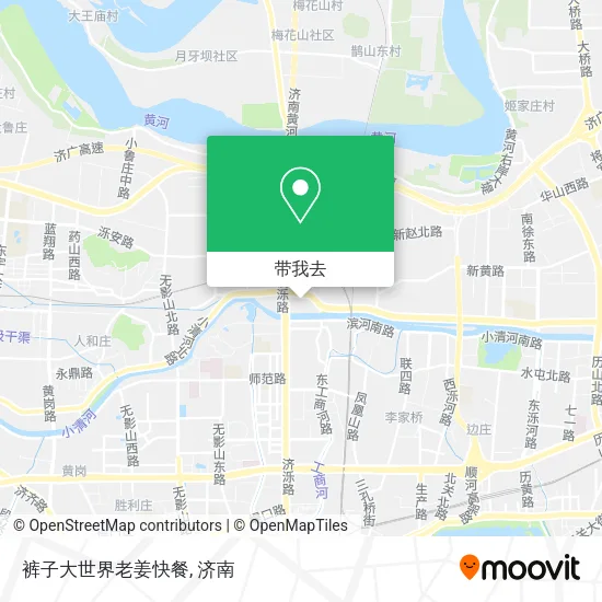 裤子大世界老姜快餐地图