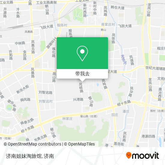 济南姐妹淘旅馆地图