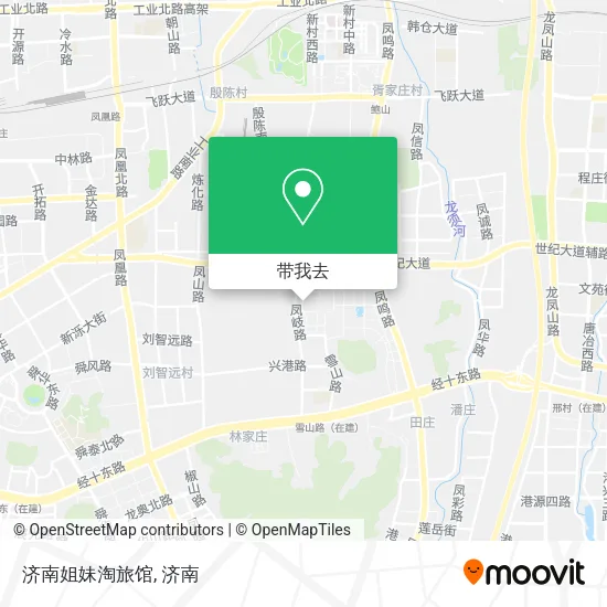 济南姐妹淘旅馆地图