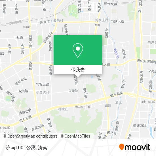 济南1001公寓地图