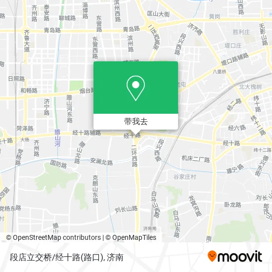 段店立交桥/经十路(路口)地图