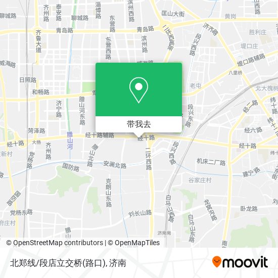 北郑线/段店立交桥(路口)地图