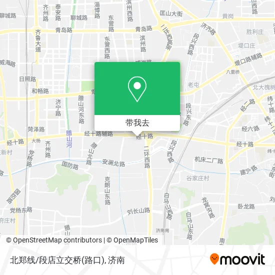 北郑线/段店立交桥(路口)地图