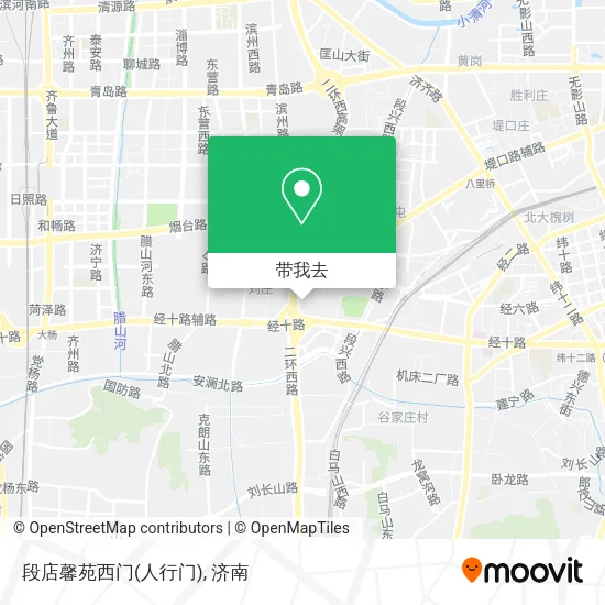 段店馨苑西门(人行门)地图