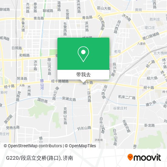 G220/段店立交桥(路口)地图