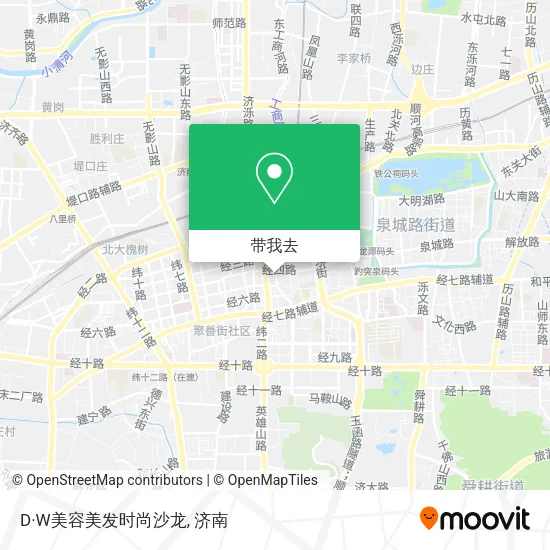 D·W美容美发时尚沙龙地图
