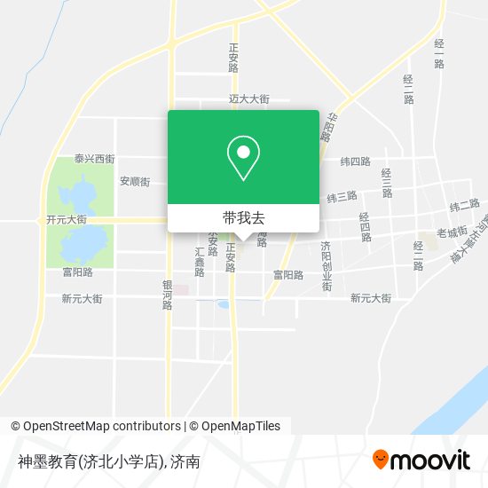 神墨教育(济北小学店)地图