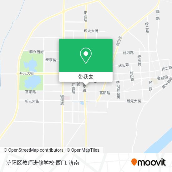 济阳区教师进修学校-西门地图