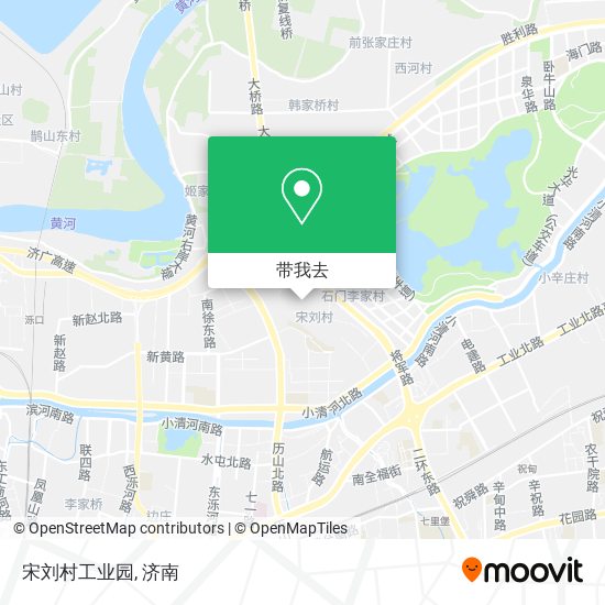宋刘村工业园地图