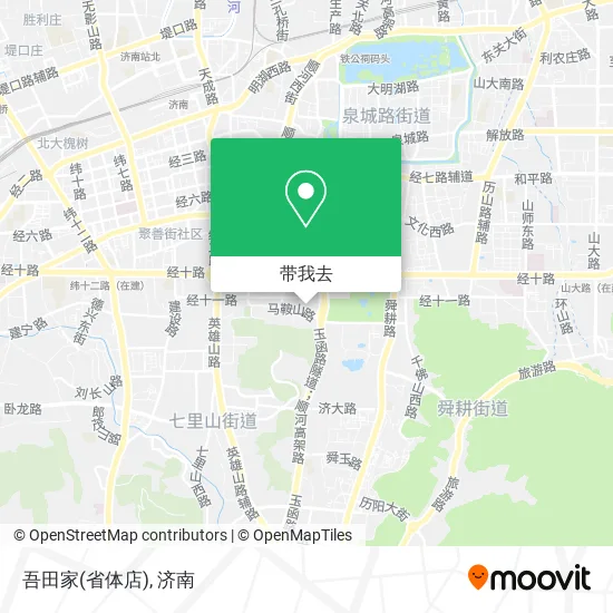 吾田家(省体店)地图