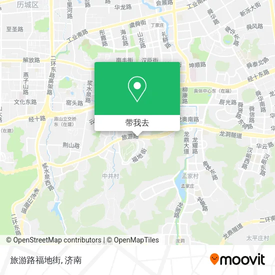 旅游路福地街地图
