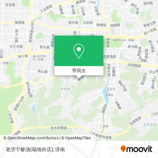 老济宁糁汤(福地街店)地图