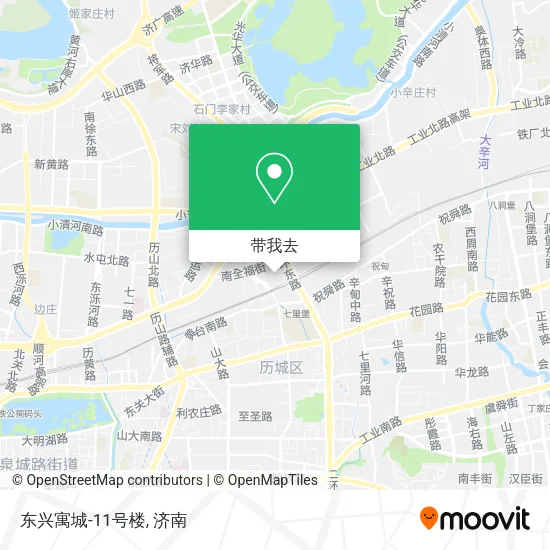 东兴寓城-11号楼地图