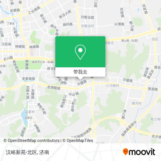 汉峪新苑-北区地图