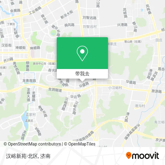 汉峪新苑-北区地图