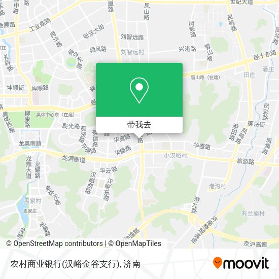 农村商业银行(汉峪金谷支行)地图