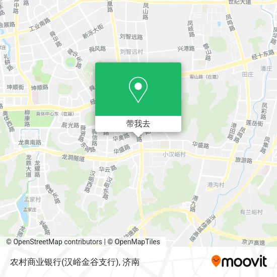 农村商业银行(汉峪金谷支行)地图