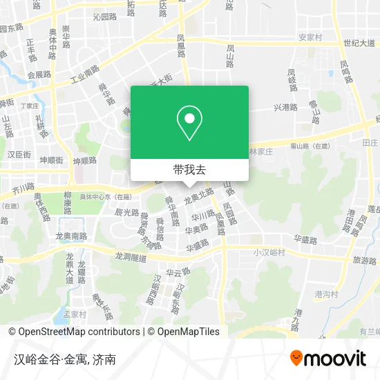 汉峪金谷·金寓地图