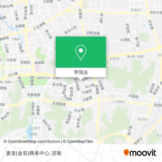 麦道(金谷)商务中心地图
