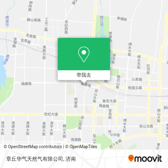 章丘华气天然气有限公司地图