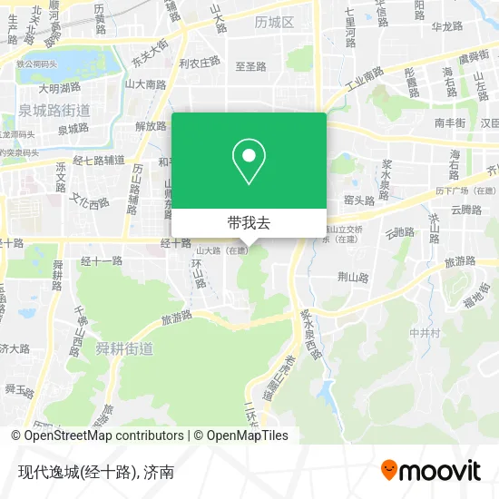 现代逸城(经十路)地图