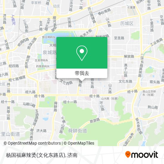 杨国福麻辣烫(文化东路店)地图