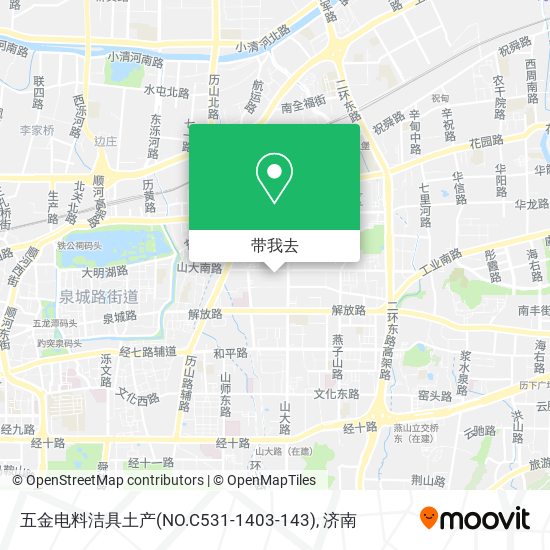 五金电料洁具土产(NO.C531-1403-143)地图